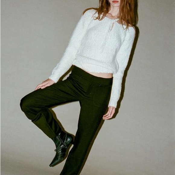 Paloma Wool Khaki Trousers NWT - Picture 3 of 6